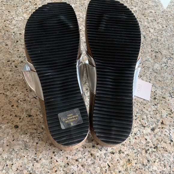 A. Giannetti Silver Sandals - Picture 2 of 6